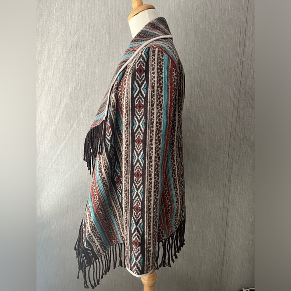 Powder River Aztec Wool Jacket size M - Picture 3 of 16